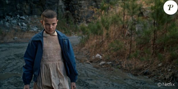 Millie Bobby Brown est Eleven dans "Stranger Sthings", ici dans la saison 1 proposée en juillet 2016 par Netflix.