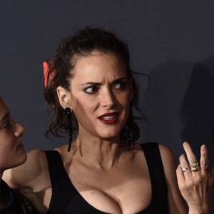 Winona Ryder et Noah Schnapp à la première de "Stranger Things 2" au Westwood Theater à Los Angeles, le 26 octobre 2017. © Chris Delmas/Bestimage