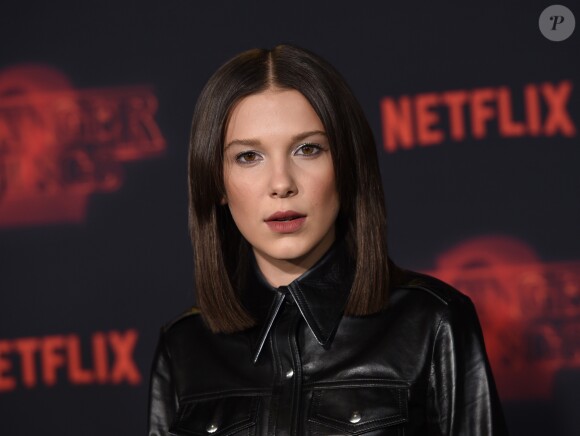 Millie Bobby Brown à la première de "Stranger Things 2" au Westwood Theater à Los Angeles, le 26 octobre 2017. © Chris Delmas/Bestimage