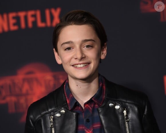 Noah Schnapp à la première de "Stranger Things 2" au Westwood Theater à Los Angeles, le 26 octobre 2017. © Chris Delmas/Bestimage