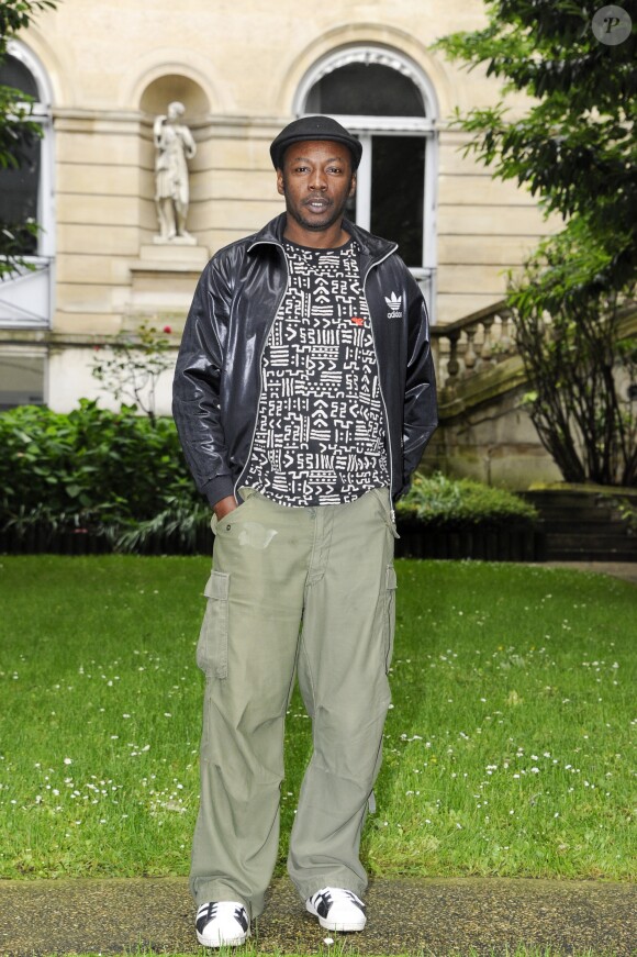 Mc Solaar - Conférence de presse "Solidays of Love" au Conseil régional d'Île de France le 2 juin 2016 © Pierre Perusseau / Bestimage