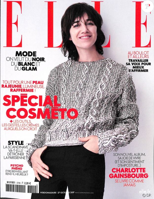 ELLE, en kiosques le 27 novembre 2017.
