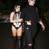 Ariel Winter et son compagnon Levi Meaden arrivent à la soirée Casamigos Tequila pour Halloween à Los Angeles, le 27 octobre 2017