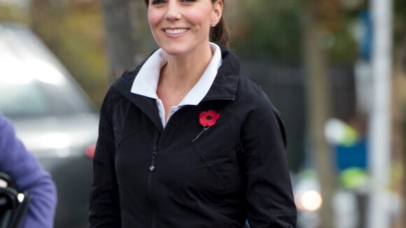 Kate Middleton enceinte : En forme et décontractée pour évoquer le prince George