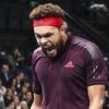 Jo-Wilfried Tsonga a été battu par J. Benneteau (2-6, 7-6, 6-2) lors du 2ème tour du tournoi de tennis "Rolex Paris Masters 2017" à l'AccorHotels Arena à Paris, France, le 1er novembre 2017. © Perusseau-Veeren/Bestimage
