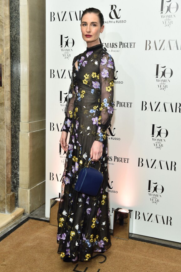 Erin O'Connor - Soirée "Harper's Bazaar Women Of The Year Awards 2017" à Londres, le 3 novembre 2017