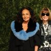 Diane von Furstenberg et Anna Wintour - 14e édition du CFDA/Vogue Fashion Fashion au Weylin à Brooklyn, le 7 novembre 2017.