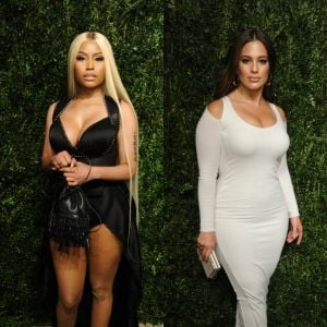 Nicki Minaj et Ashley Graham - 14e édition du CFDA/Vogue Fashion Fashion au Weylin à Brooklyn, le 7 novembre 2017.