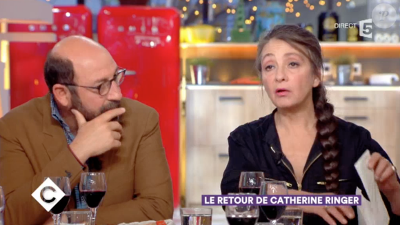 Catherine Ringer dans "Ca à vous " sur France 5, le 6 novembre 2017.
