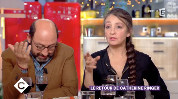 Catherine Ringer dans "Ca à vous " sur France 5, le 6 novembre 2017.