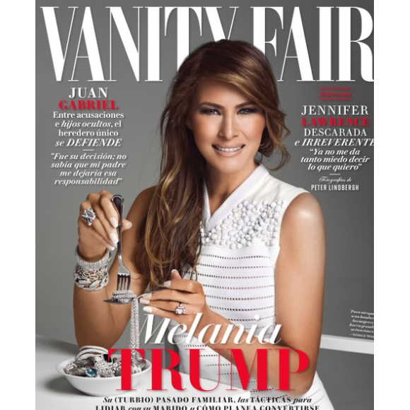 Couverture de l'édition mexicaine de "Vanity Fair"avec Melania Trump, numéro de février 2017.