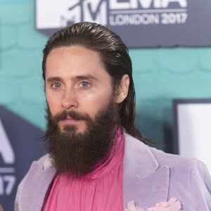 Jared Leto assiste aux MTV Europe Music Awards 2017 à la SSE Arena. Londres, le 12 novembre 2017.