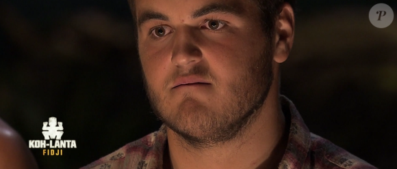 André dans "Koh-Lanta Fidji) (TF1), épisode diffusé vendredi 17 novembre 2017.