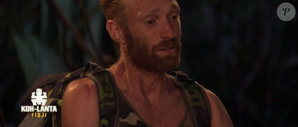Maxime dans "Koh-Lanta Fidji) (TF1), épisode diffusé vendredi 17 novembre 2017.