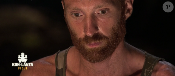 Maxime dans "Koh-Lanta Fidji) (TF1), épisode diffusé vendredi 17 novembre 2017.