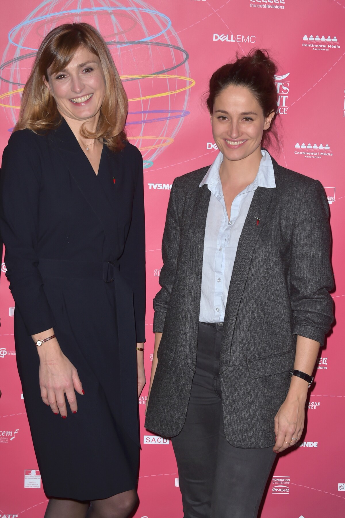 Photo : Julie Gayet (marraine Du Festival), Marie Gillain - Ouverture ...