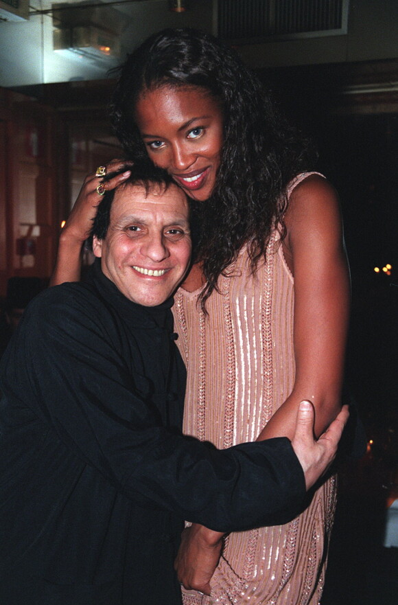 Azzedine Alaia et Naomi Campbell à Paris en 1996