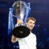 Grigor Dimitrov a remporté un tournoi de tennis du Grand Chelem, le Masters de Londres, le 19 novembre 2017.