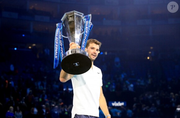 Grigor Dimitrov a remporté un tournoi de tennis du Grand Chelem, le Masters de Londres, le 19 novembre 2017.