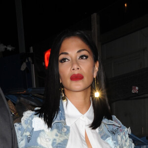 Nicole Scherzinger à la sortie du nightclub Tape à Londres, le 12 novembre 2017 © CPA / Bestimage