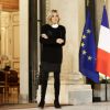La Première Dame Brigitte Macron (Trogneux) accueille les enfants de l'UNICEF pour la Journée Internationale des Droits de l'Enfant au Palais de l'Elysée à Paris, le 20 novembre 2017. © Stéphane Lemouton/Bestimage