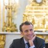 Le président Emmanuel Macron accueille les enfants de l'UNICEF pour la Journée internationale des droits de l'Enfant au palais de l'Elysée à Paris le 20 novembre 2017. © Eliot Blondet / Pool / Bestimage