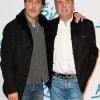 Yvan Attal (réalisateur) et Daniel Auteuil - Avant-première du film "Le Brio" au cinéma Gaumont Opéra à Paris, le 21 novembre 2017. © Coadic Guirec/Bestimage