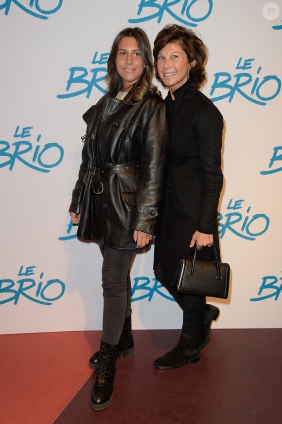 Sylvie Rousseau (directrice générale de Dior) et sa fille Constance - Avant-première du film "Le Brio" au cinéma Gaumont Opéra à Paris, le 21 novembre 2017. © Coadic Guirec/Bestimage