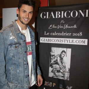 Exclusif - Baptiste Giabicon lors du lancement du son calendrier 2018 par Ellen von Unwerth à Paris, France, le 23 novembre 2017. © Philippe Baldini/Bestimage