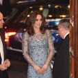 Le prince William, duc de Cambridge, et Kate Catherine Middleton (enceinte), duchesse de Cambridge assistent au spectacle "Royal Variety Performance" au théâtre Palladium de Londres le 24 novembre 2017.