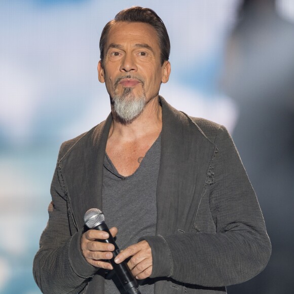 Exclusif - Florent Pagny - Enregistrement de l'émission "Dernier Show" de Michel Sardou, le 12 septembre 2017 © Pierre Perusseau / Bestimage