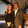 Vanessa Demouy lors de l'enregistrement de l'émission "Animaux Stars", présentée par Bernard Montiel à Paris. L'émission sera diffusée samedi 2 décembre à 18h30 sur la chaîne Animaux.