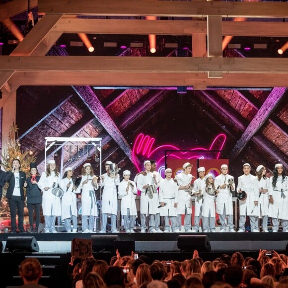 Exclusif - Patrick Fiori, Michaël Youn et Jenifer Bartoli - Enregistrement de l'émission "Les Enfoirés Kids" au Zénith d'Aix, qui sera diffusée le 1er décembre sur TF1. Le 19 novembre 2017 © Cyril Moreau / Bestimage