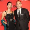 Matt Lauer et sa femme Annette Roque à New York en avril 2012 au gala pour le numéro spécial du magazine TIME sur les 100 personnalités les plus influentes. ©JGM, /PCN/ABACAPRESS.COM