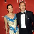  Matt Lauer et sa femme Annette Roque à la soirée de gala du magazine Time, en 2007, pour son numéro des 100 personnalités les plus influentes. 