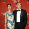 Matt Lauer et sa femme Annette Roque à la soirée de gala du magazine Time, en 2007, pour son numéro des 100 personnalités les plus influentes.