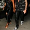 M. Pokora (Matt Pokora) et sa compagne Christina Milian - M. Pokora (Matt Pokora) et sa compagne Christina Milian fêtent leurs anniversaires respectifs avec leurs amis au restaurant "Beauty & Essex" à Los Angeles le 26 septembre 2017.