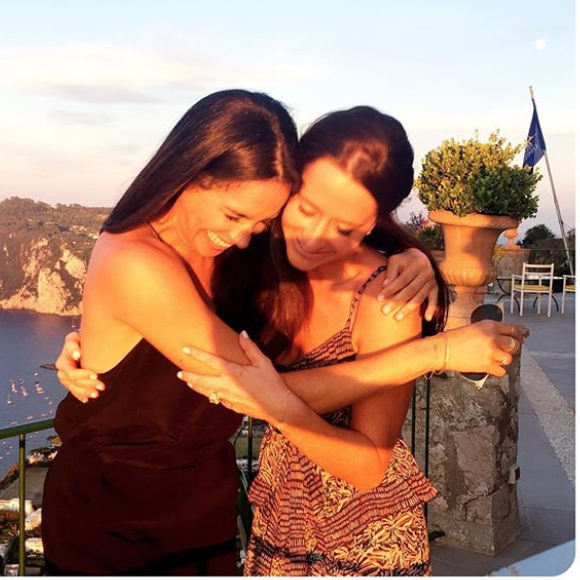 Meghan Markle et son amie Jessica Mulroney lors d'un séjour en Italie en 2016, photo Instagram.
