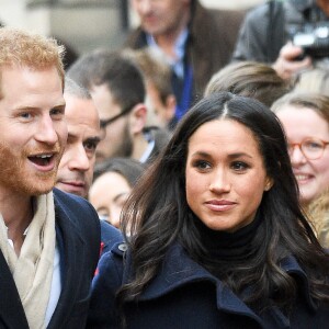 Le prince Harry et sa fiancée Meghan Markle à Nottingham le 1er décembre 2017.