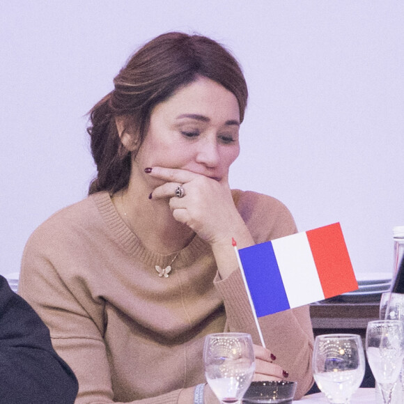 Daniela Lumbroso lors du dernier jour du Longines Masters Paris à Villepinte, le 3 décembre 2017.