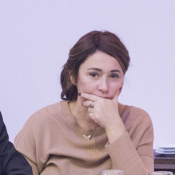 Daniela Lumbroso lors du dernier jour du Longines Masters Paris à Villepinte, le 3 décembre 2017.