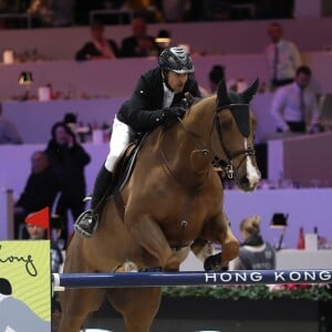 Guillaume Canet lors du Longines Masters Paris à Villepinte le 3 décembre 2017 © Cyril Moreau / Bestimage