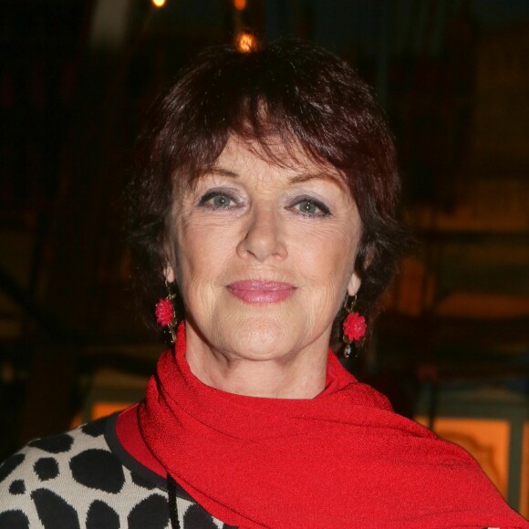 Anny Duperey - Grand rendez-vous national des Pères Noël verts du Secours Populaire pour le lancement des tournées solidaires France, Europe et monde, en présence des marraines et parrains, ainsi que des membres du Club des partenaires solidaires. Au Musée des Arts Forains, à Paris, le 4 décembre 2017. © CVS/Bestimage