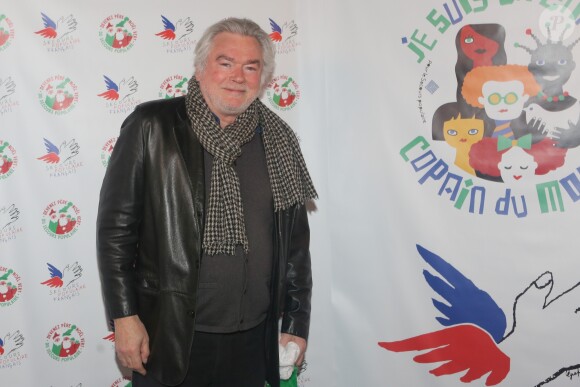 Christian Rauth - Grand rendez-vous national des Pères Noël verts du Secours Populaire pour le lancement des tournées solidaires France, Europe et monde, en présence des marraines et parrains, ainsi que des membres du Club des partenaires solidaires. Au Musée des Arts Forains, à Paris, le 4 décembre 2017. © CVS/Bestimage