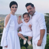 Coco Rocha, son mari James Conran et leur fille Ioni James sur une photo publiée sur Instagram le 21 juillet 2017