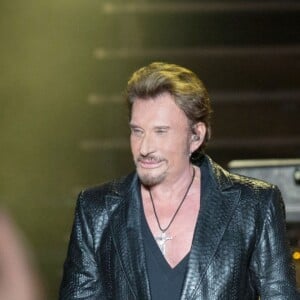 Exclusif - Premier concert de la tournée "Born Rocker Tour" de Johnny Hallyday au POPB de Bercy à Paris. Le 14 juin 2013