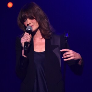 Exclusif - Carla Bruni Sarkozy est en concert à l'Opéra Garnier à Monaco. Le 29 novembre 2017. © Bruno Bebert / Bestimage