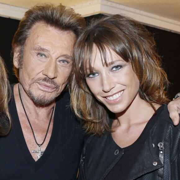 Nathalie Baye et Laura Smet - People au concert de Johnny Hallyday au POPB de Bercy a Paris - Jour 2. Le 15 juin 2013