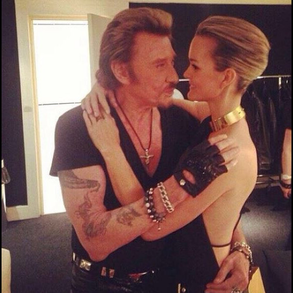 Laeticia et Johnny Hallyday sur Instagram