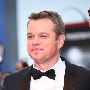 Matt Damon à la première de "Suburbicon" au 74ème Festival International du Film de Venise (Mostra), le 2 septembre 2017.